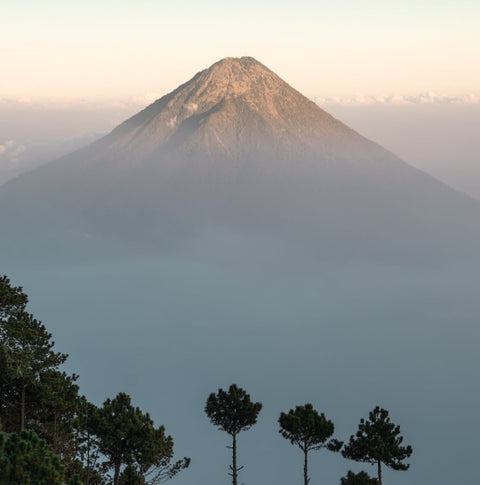 Vulkan Agua, Antiga Guatemala